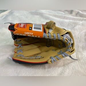 Rawlings 10" Player Series Left-hand Throw Youth Baseball Tee Ball Glove, Sports